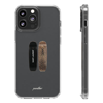 Panther Skateboard Clear Case