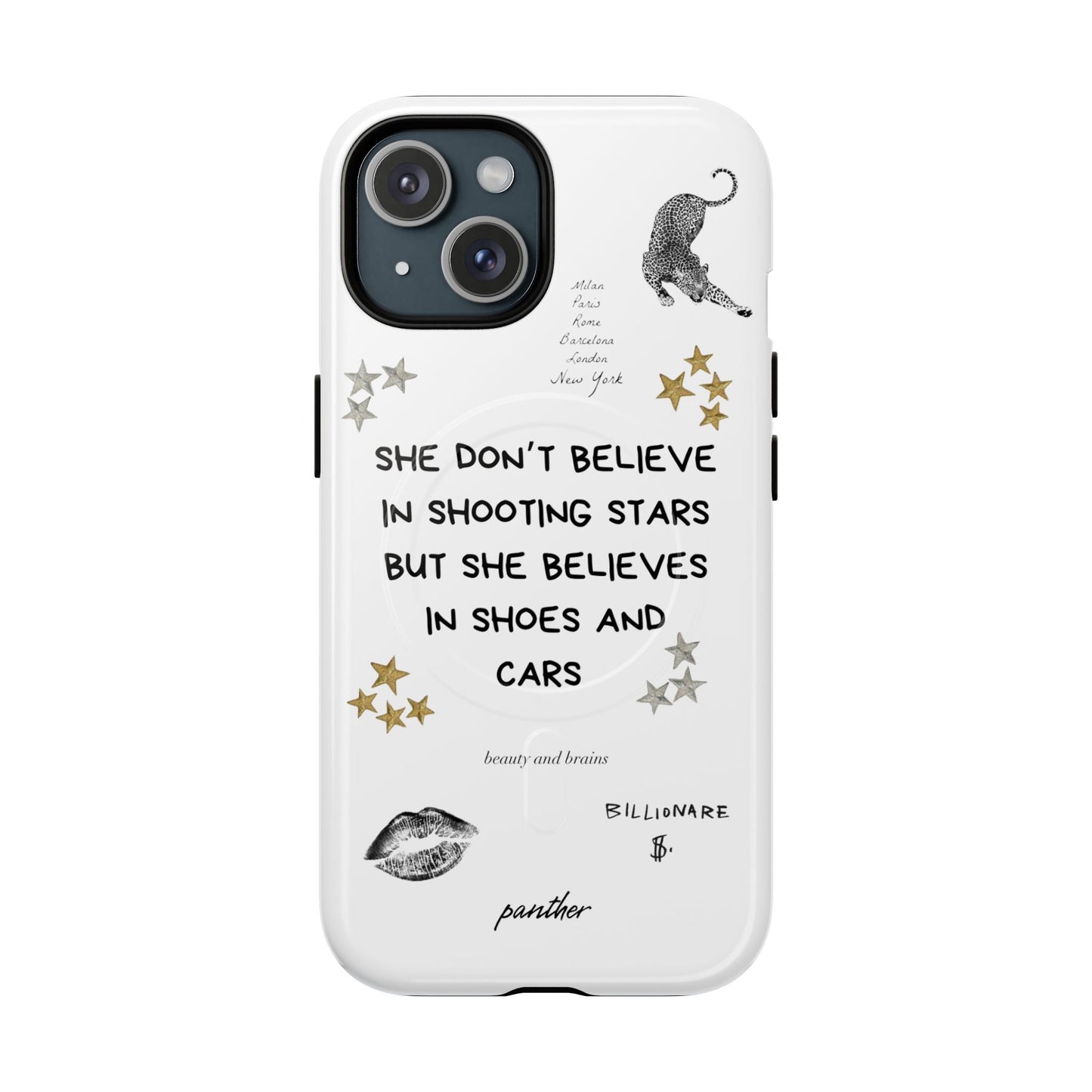 “She don’t believe in shooting stars” (Magsafe).