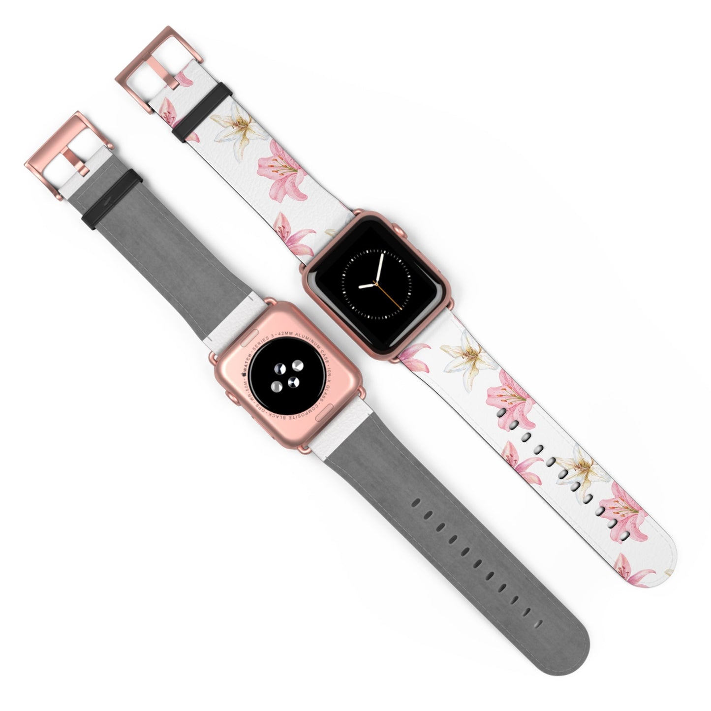 Blossom Grace (White) AppleWatch Band