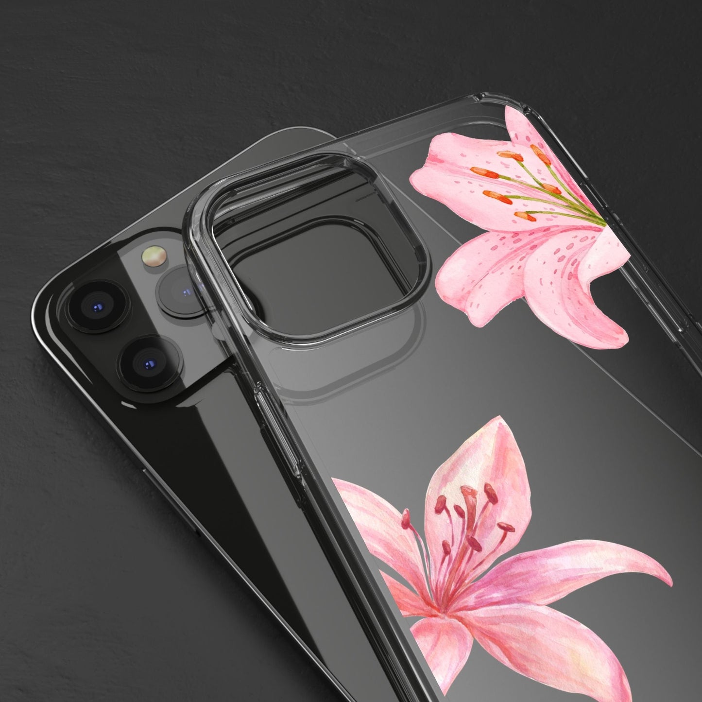 Blossom Grace Clear Case