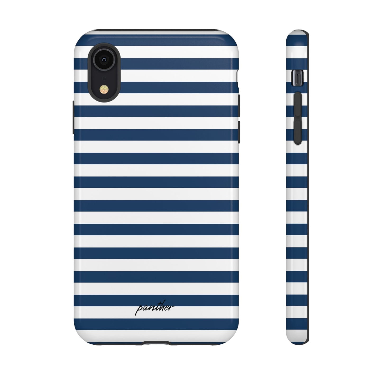 Navy Stripes.