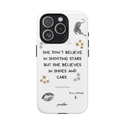 “She don’t believe in shooting stars” (Magsafe).