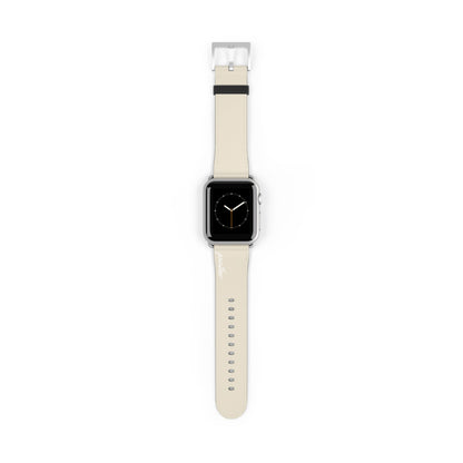 Beige AppleWatch Band.