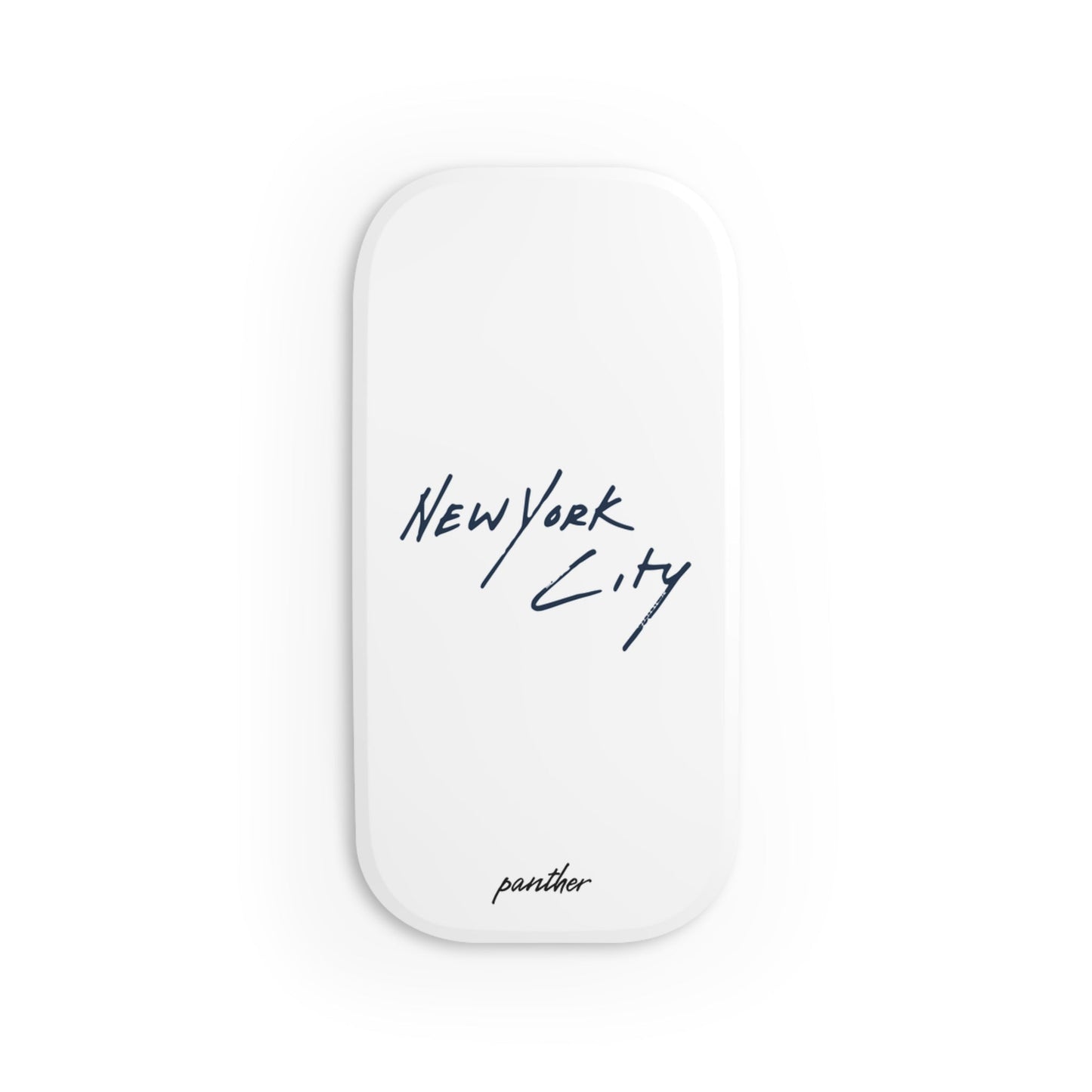 NYC (Navy Blue) Phone Click-On Grip.