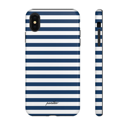 Navy Stripes.