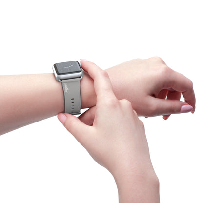 Grey AppleWatch Band.
