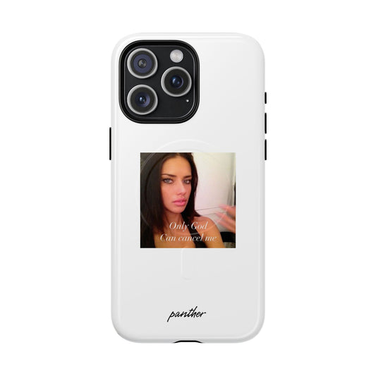 "Only God Can Cancel Me" (White) (Magsafe).