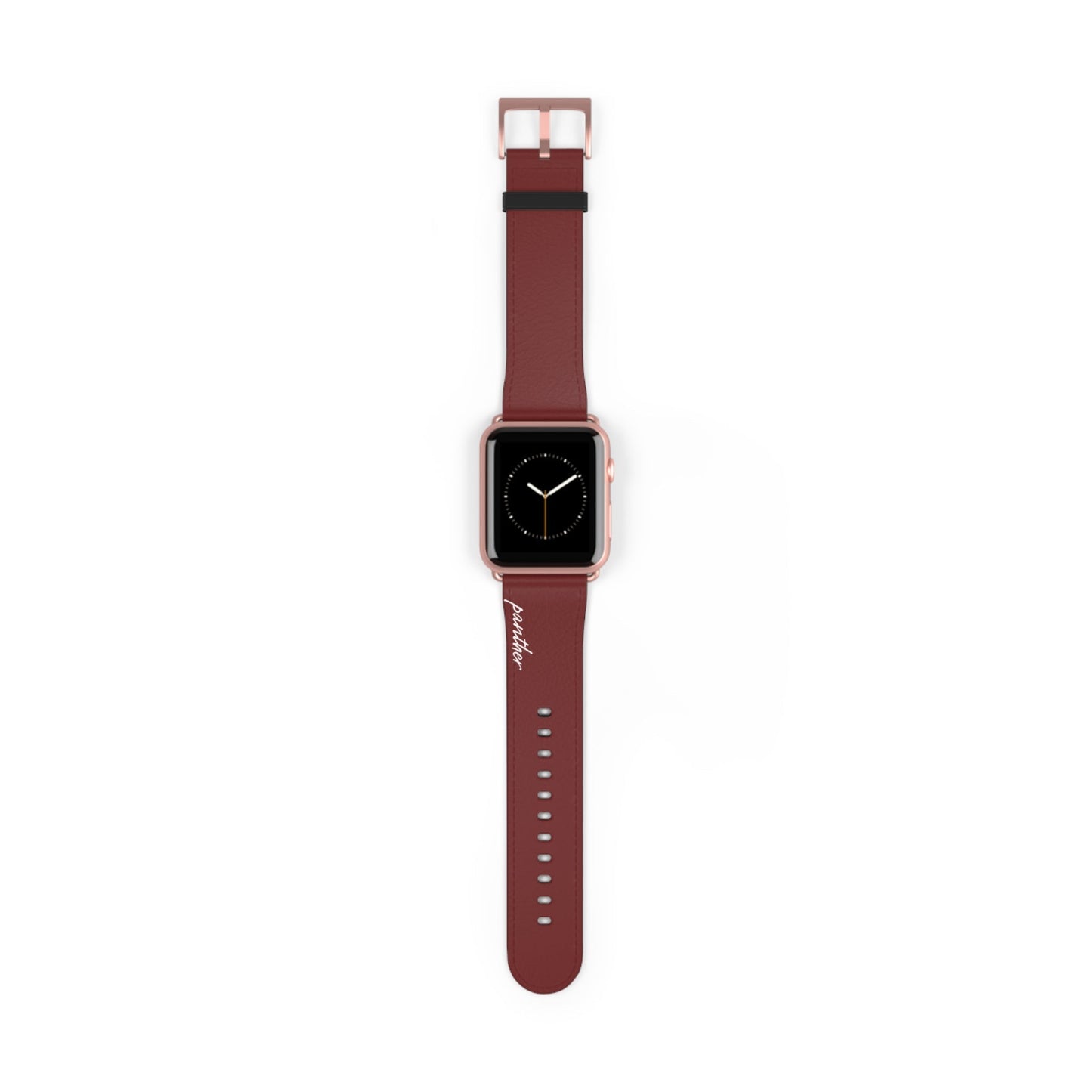 Burgundy AppleWatch Band.