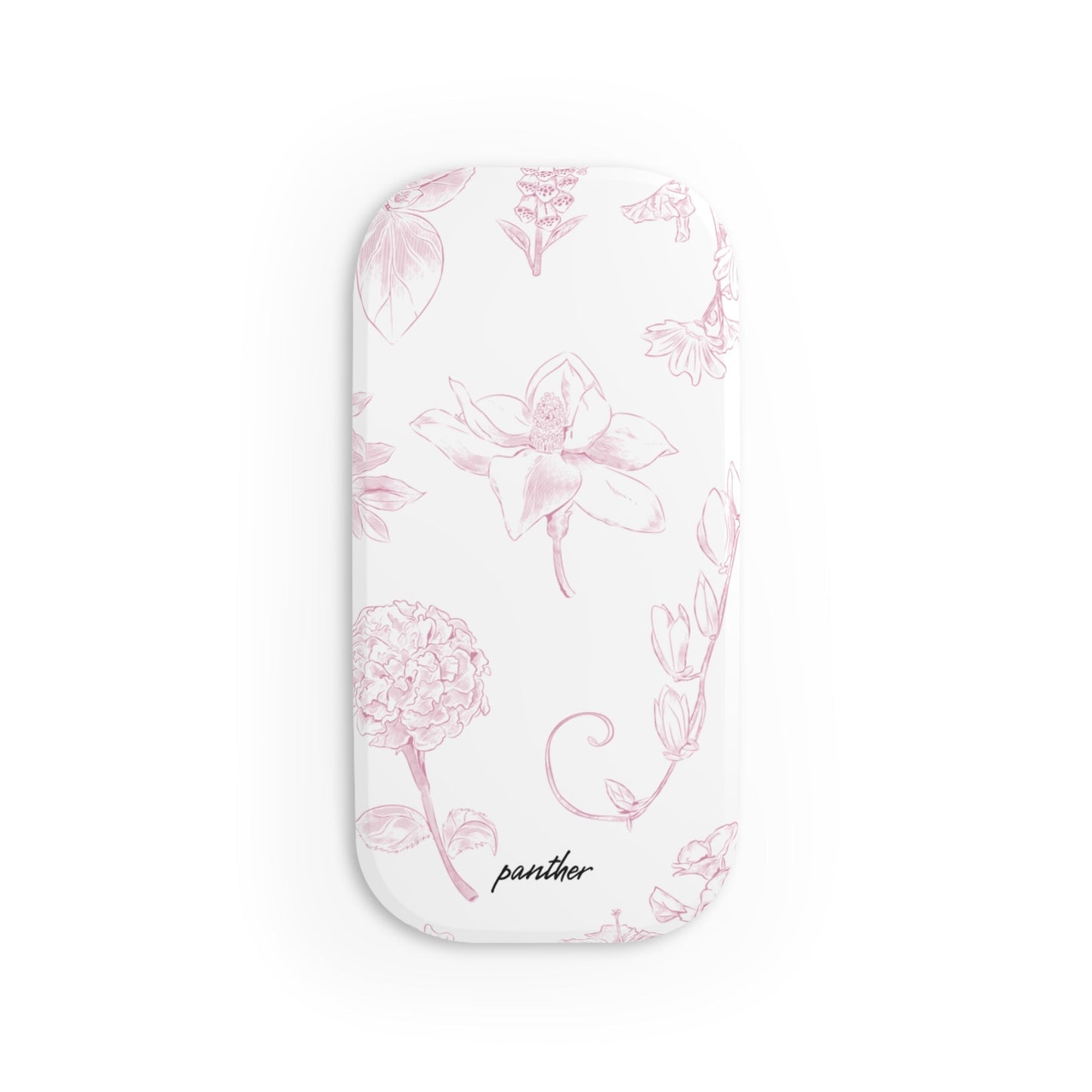 Blush Botanica Phone Click-On Grip.