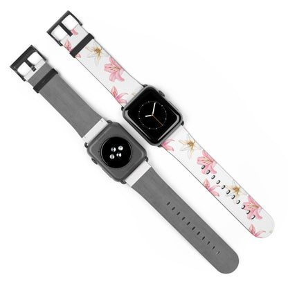 Blossom Grace (White) AppleWatch Band.