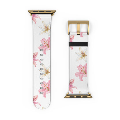 Blossom Grace (White) AppleWatch Band