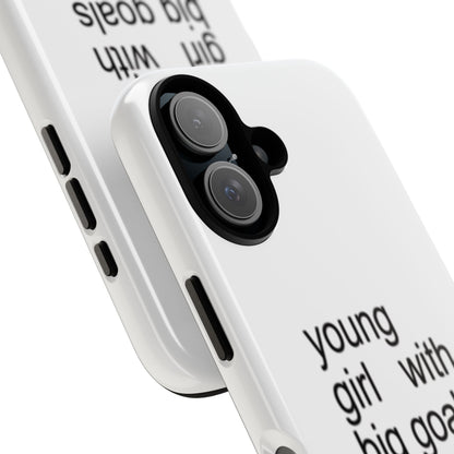 Young Girl With Big Goals