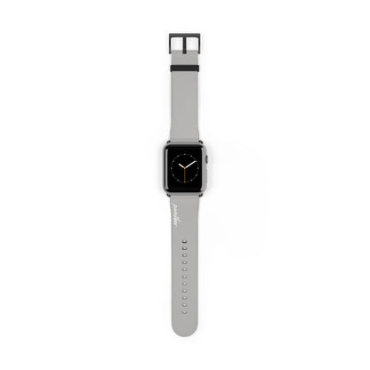 Grey AppleWatch Band.