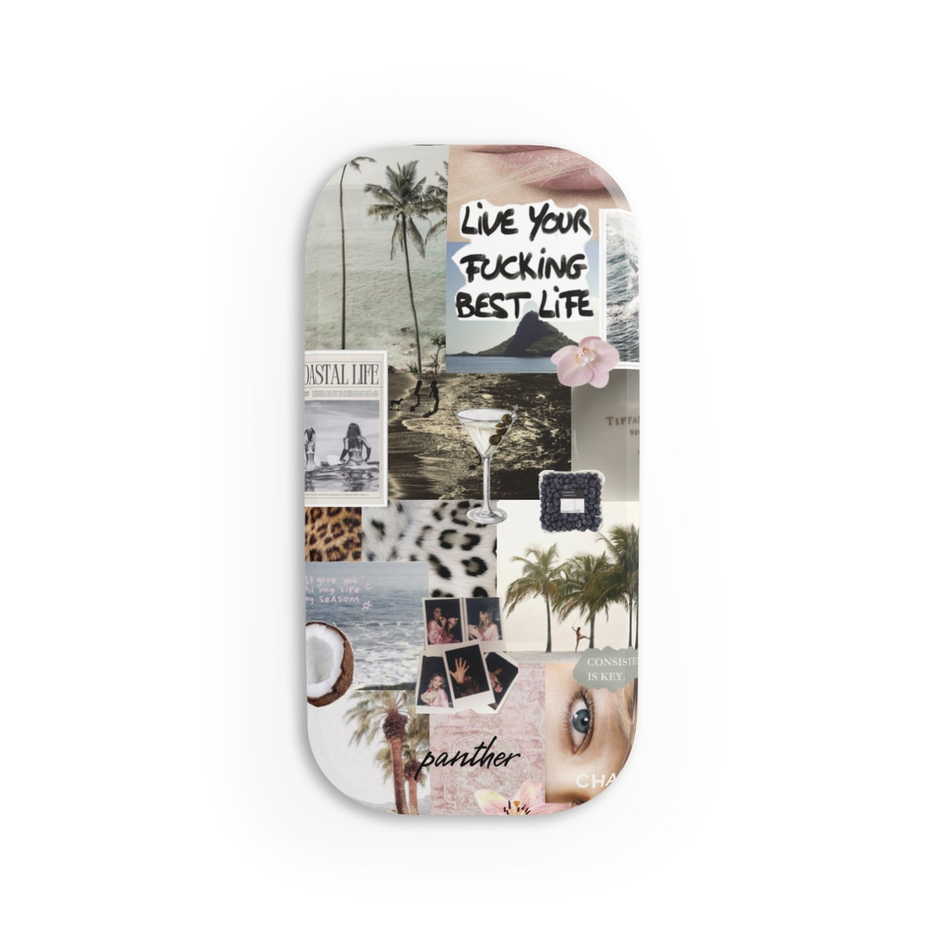 Cali Dreamin’ Phone Click-On Grip.