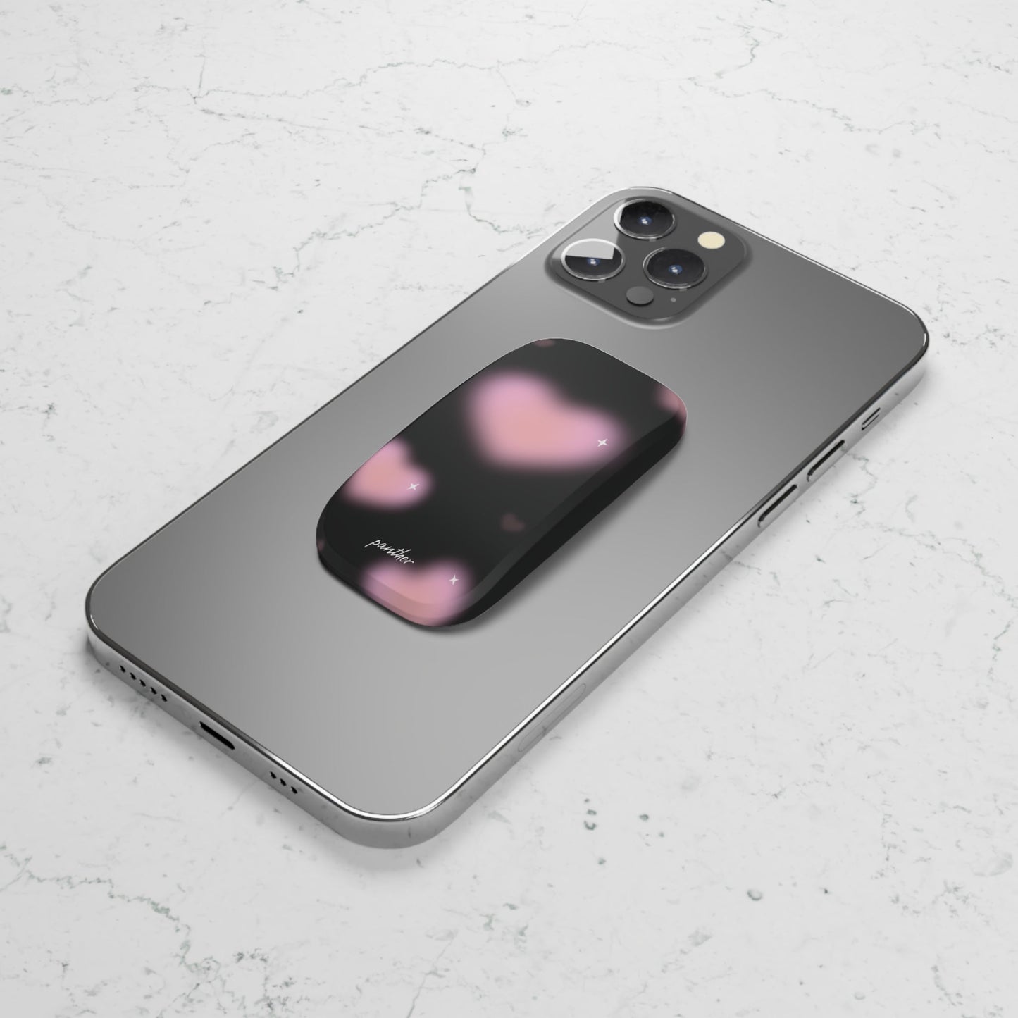 Hearts V2 Phone Click-On Grip.